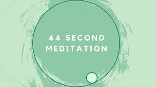 1 minute guided meditation