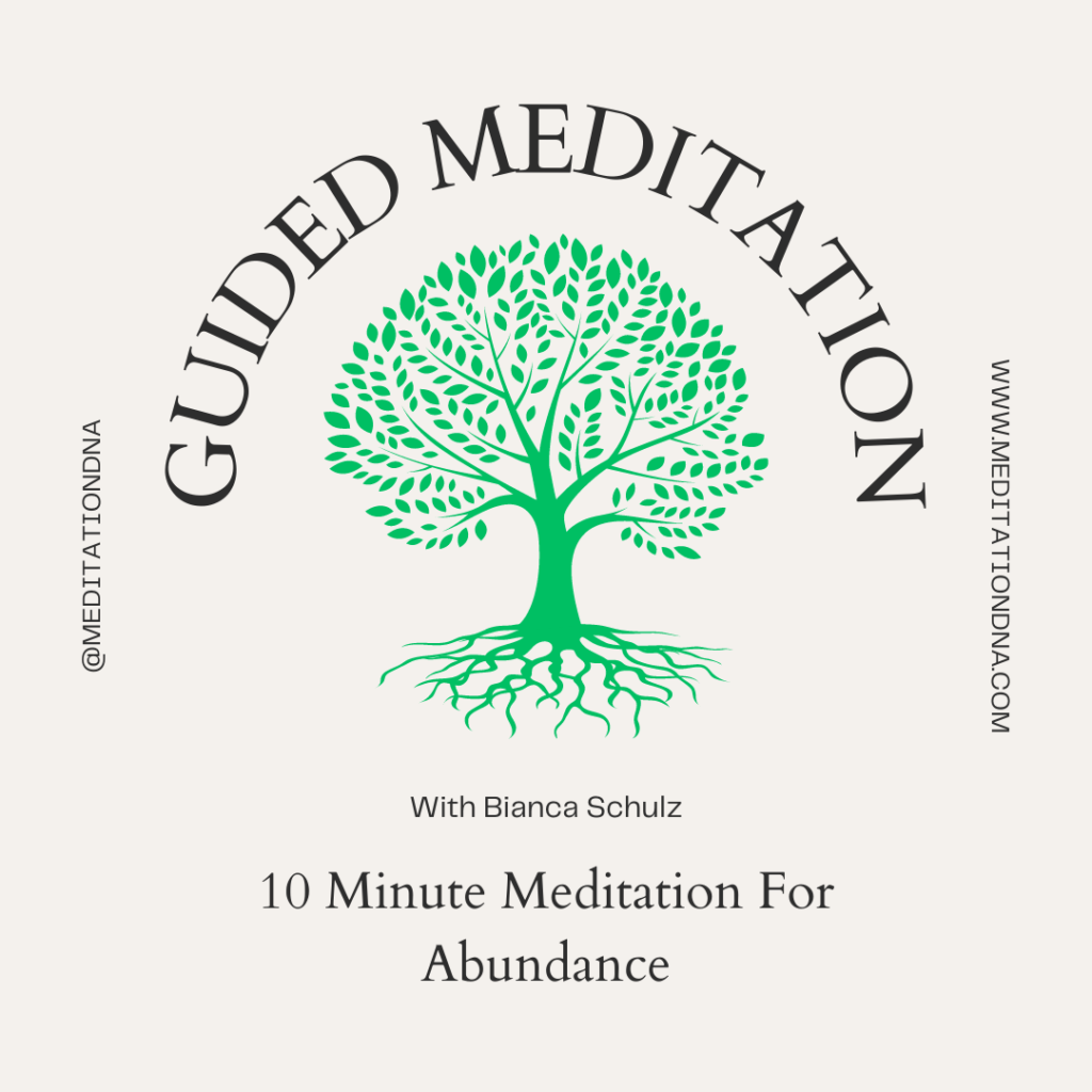 10 minute meditation for abundance